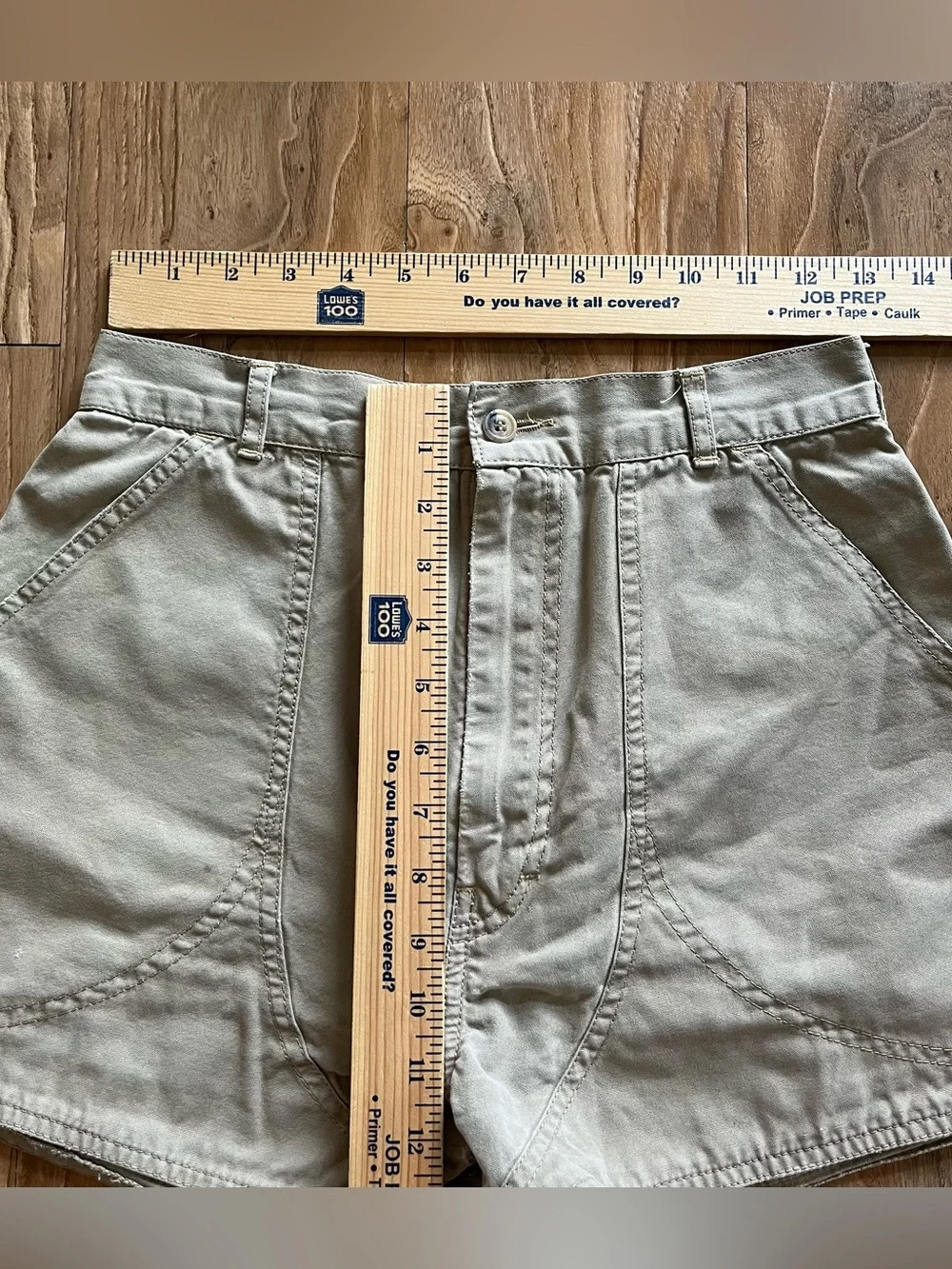Vintage 80s Patagonia Stand Up canvas hiking shorts